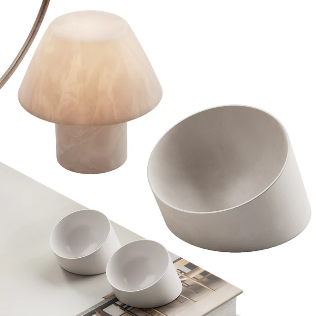 056 Living Decor Set Minimum Neutral Pack 01 — Скачать