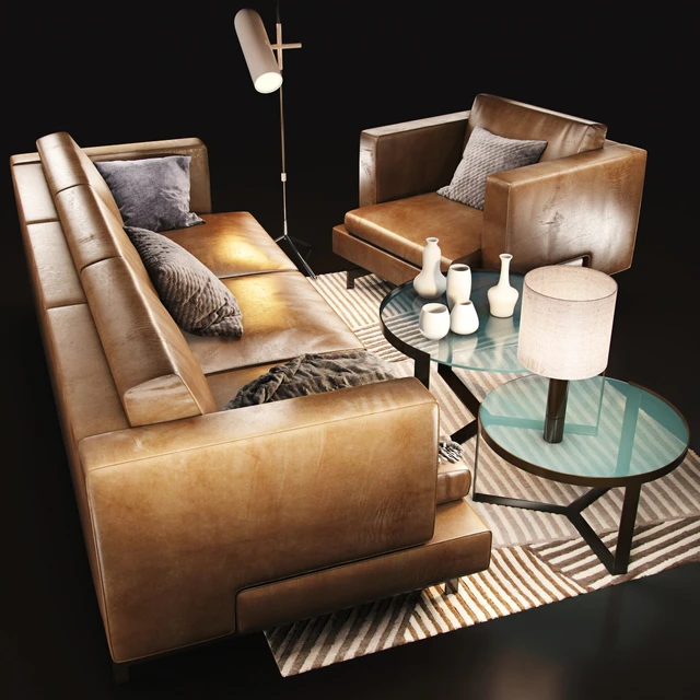 Диван Natuzzi Jeremy 2987 — Скачать