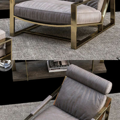 RH living room set — View 3