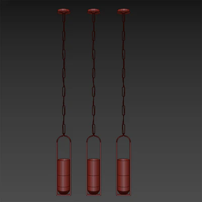 Kelly Wearstler Melange Small Elongated Pendant — Ver 3