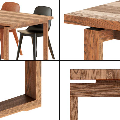 Ikea Mörbylånga Table & Odger Chairs — Ver 4