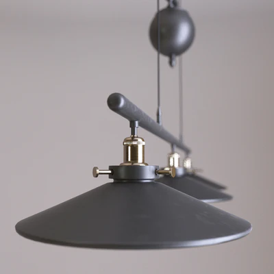 Loft Cone Pendant Balance Line 3 — Ver 2