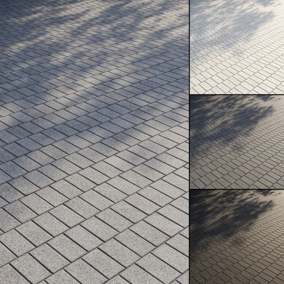 Granite paving slabs Type 4 — Ver 1