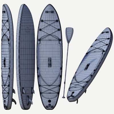 ISLE Explorer Inflatable Paddle Board Package — Вид 3