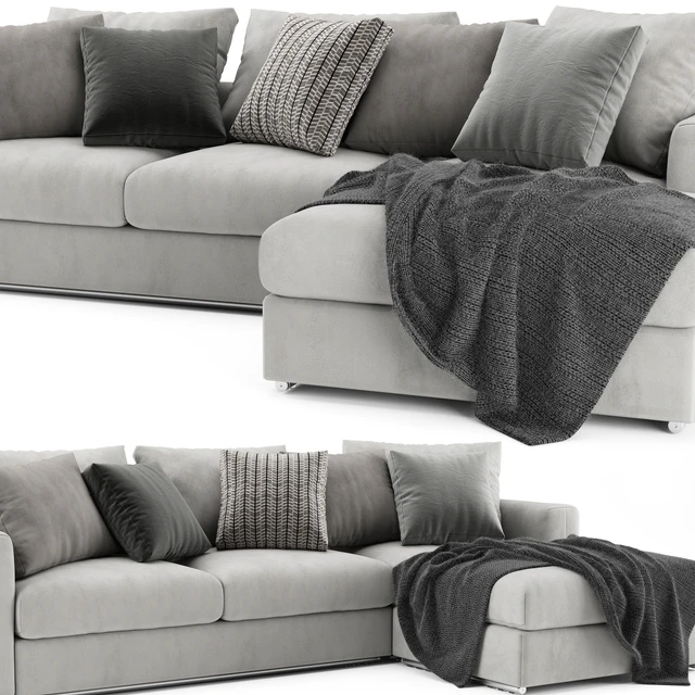 Flexform Asolo Sectional Sofa — Descargar