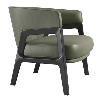 Duo Lounge armchair by Poltrona Frau — Ver 4