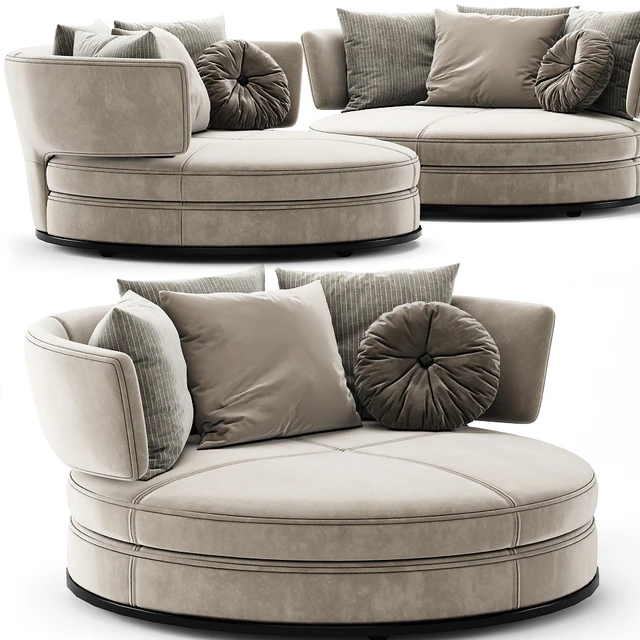 B&B Italia Sofa Amoenus Soft Maxalto by Antonio Citterio — Скачать