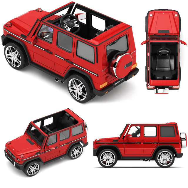 Children's electric car Mercedes-Benz G65 AMG — Descargar