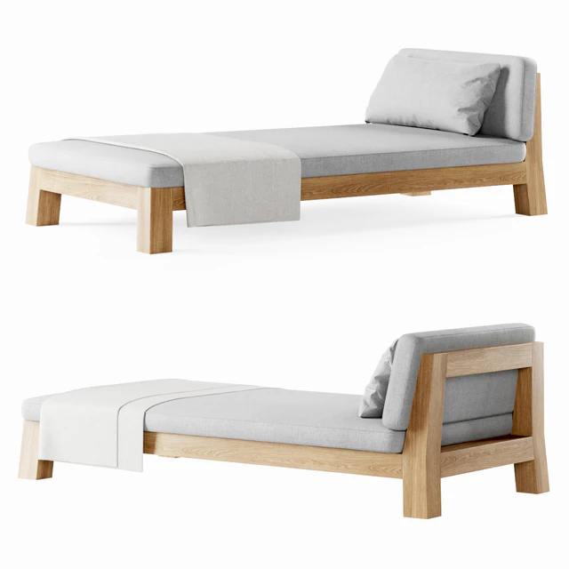 Gijs daybed by Piet Boon / Beach lounger — Descargar