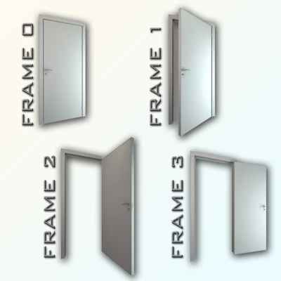 Mirrored doors Axioma (set 1) — Ver 3