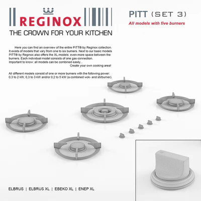 Reginox PITT SET 3 — Ver 3