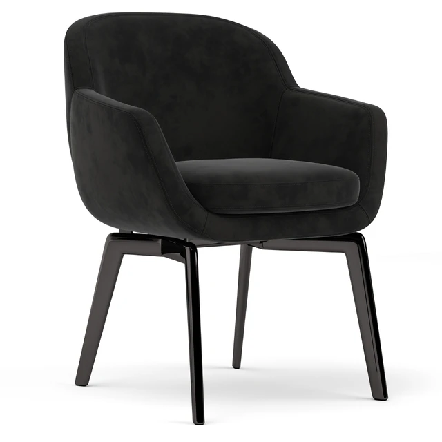 Minotti Belt chair and Marvin table — Скачать