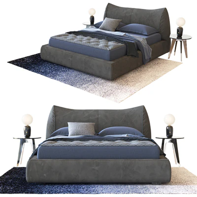 Dorelan D Sign Smooth bed by Enrico Cesana — Ver 1