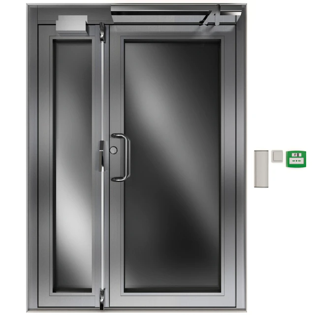 Metal swinging fire doors — Descargar