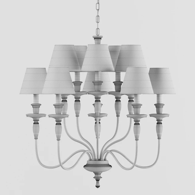 Chandelier Dantone Home Glory DL1359-10BBZ — Descargar