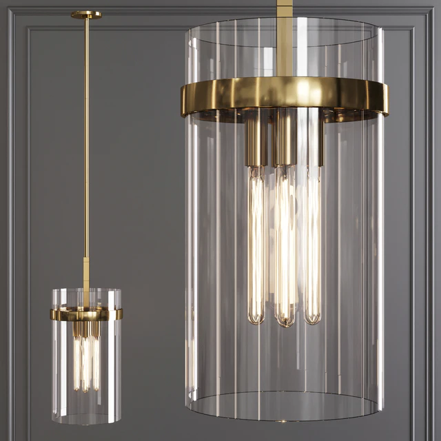 Restoration Hardware RAVELLE PENDANT 12 Brass — Скачать