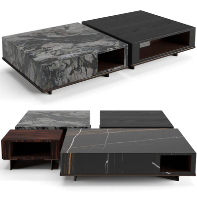 Minotti Roger coffee tables set — Вид 1