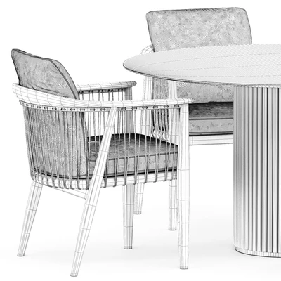 VIOLA CHAIR by Poltrona Frau and PALAIS ROYAL by ASPLUND — Ver 3
