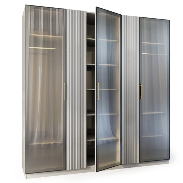 Шкаф распашной для одежды Astoria. Wardrobe by Enza Home — Скачать