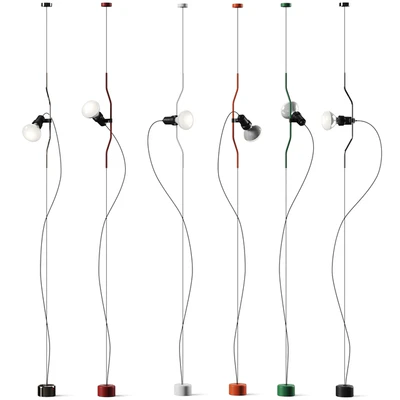 Parentesi D Flos Pendan Floor Lamp — Ver 4