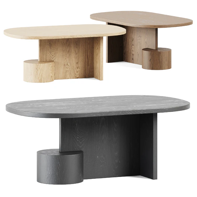 Ferm Living Insert Coffee Table / Wooden Table — Descargar