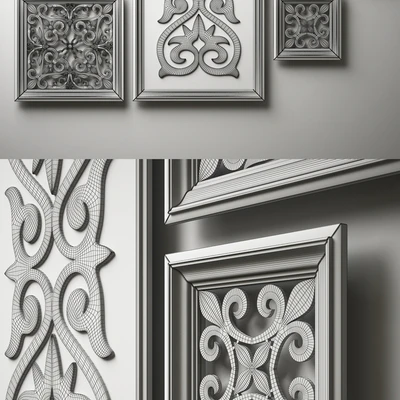 frames with ornaments — Вид 3