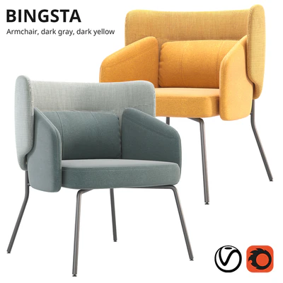 IKEA BINGSTA armchair — Ver 1
