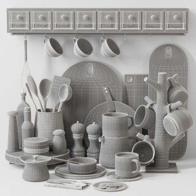 kitchen set 003 — Скачать