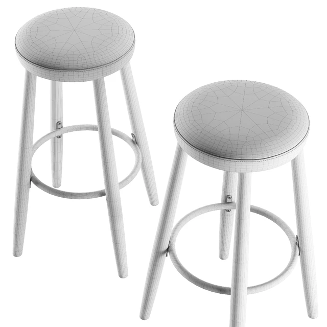 CH56 & CH58 Bar Stool / Carl Hansen — Скачать