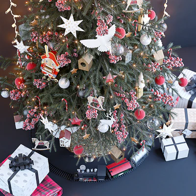 Christmas Tree 6. Vray — Ver 4