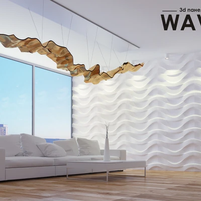 Wave - 3D panel — Ver 2