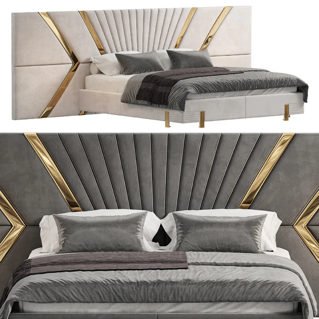 Piero Bed, Кровати — Скачать