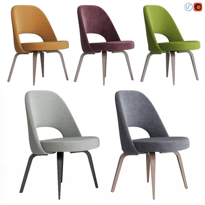 Saarinen Executive Side Chair Knoll — Ver 1