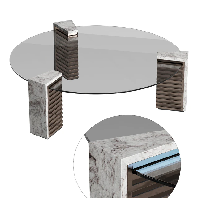 Visionnaire Admeto Low table — Скачать