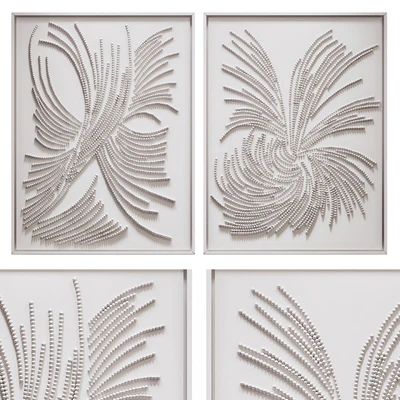 Панно White Diptych — Вид 1