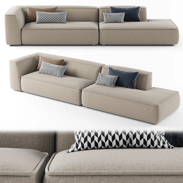 Lema CLOUD Sectional sofa 05 — Скачать