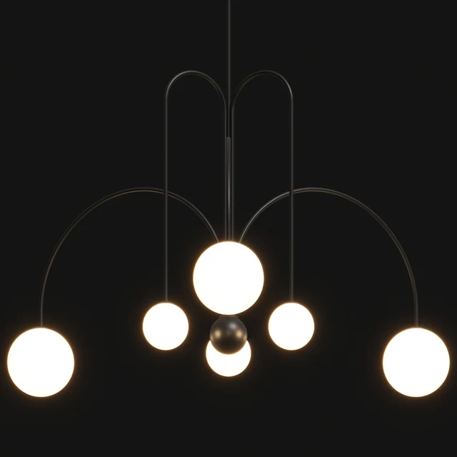 Artcraft Comet Chandelier Pendant Lamp — Descargar