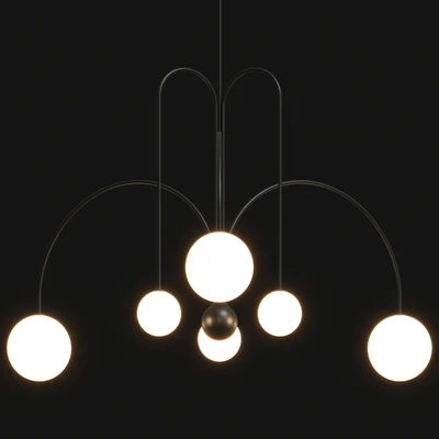 Artcraft Comet Chandelier Pendant Lamp — Ver 3