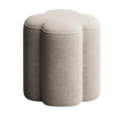Quatrefoil ottoman — Ver 4