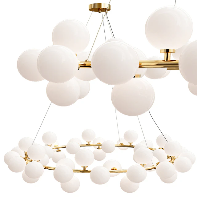 Bubble Stik and Milk Bublle Round Chandelier Collection — Скачать