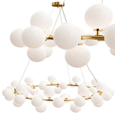 Bubble Stik and Milk Bublle Round Chandelier Collection — Вид 5