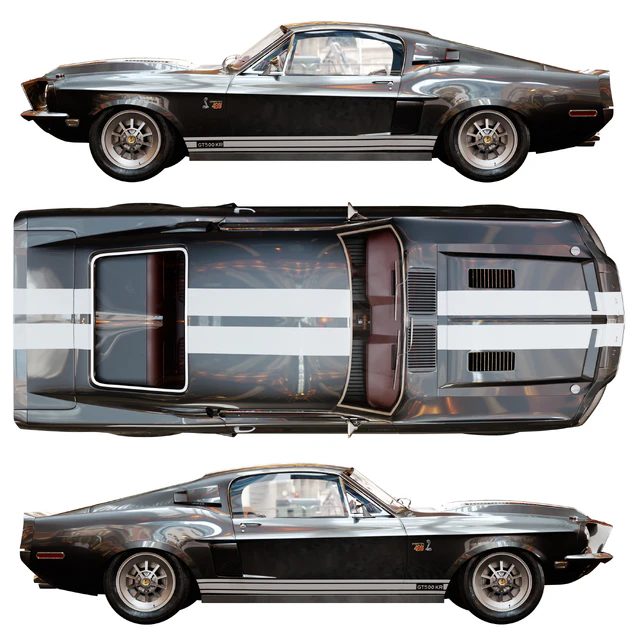Ford Mustang Shelby GT500KR — Скачать