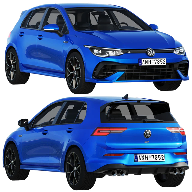 Volkswagen Golf 8 R 2022 — Скачать