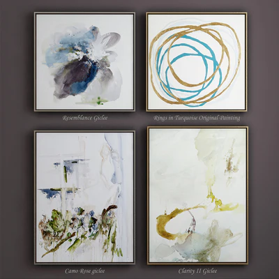 The collection of contemporary paintings (set-6) — Ver 2