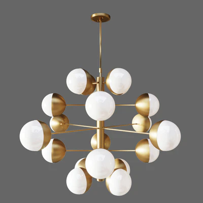 Lamp italian globe cedar moss light 20 — Ver 1