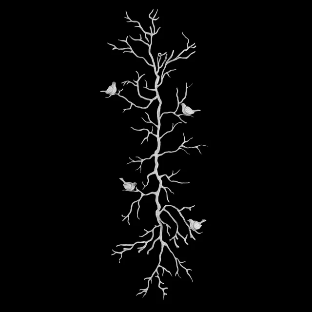 Decor wall metal "Branch" — Descargar