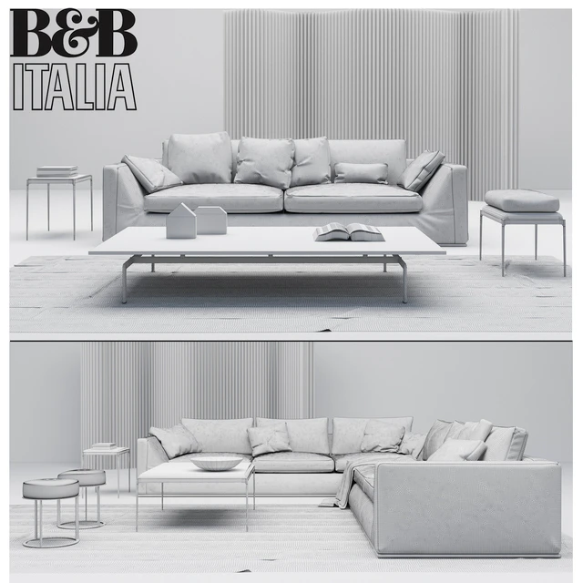 B&B Italia Диван Richard — Скачать