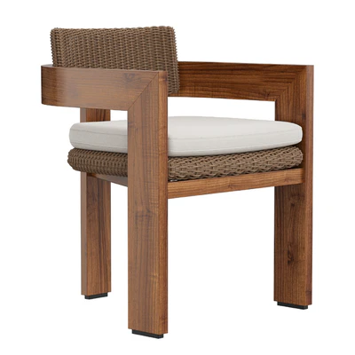 Boracay Outdoor Dining Chair — Вид 1