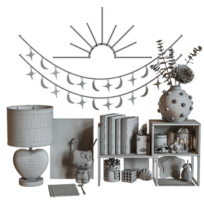 Girl pink decor set — Вид 5