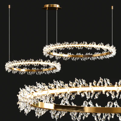 Thera Two Ring Chandelier — Вид 1